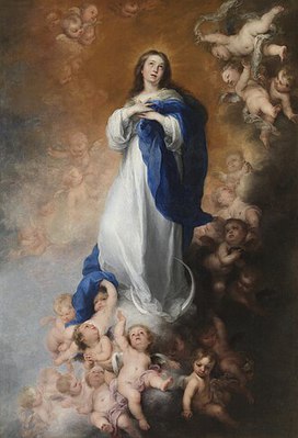 "l'immacul�e conception" de Murillo (prado) source Wikip�dia