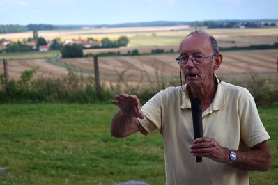 présentation du panorama par notre président