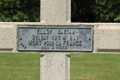 Elloy Gatan , ncropole de ST Thomas (Marne)