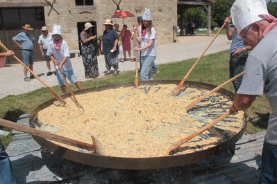 l'omelette est presque cuite photo de Claude Garino