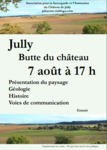 présentation du paysage depuis la butte du château en 2024